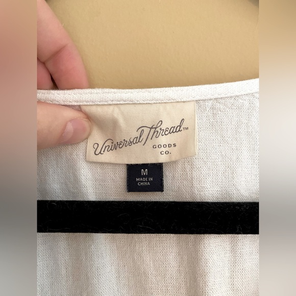 White Boho Sun Dress - Picture 3 of 3